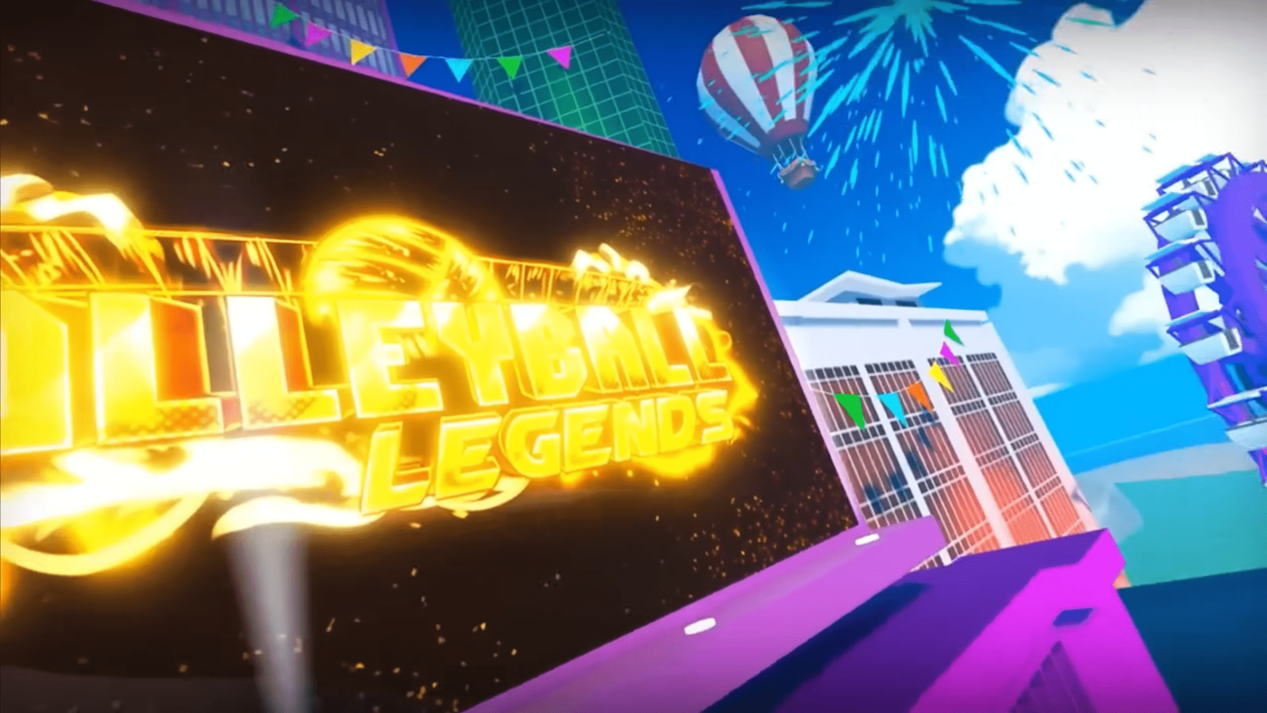 volleyball legends menu e gameplay