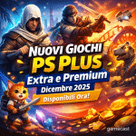 PS Plus Extra e Premium dicembre 2025: quali nuovi giochi arrivano oggi?