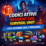 Resident Evil Survival Unit: quali sono i codici attivi di dicembre 2025 e come riscattarli passo passo