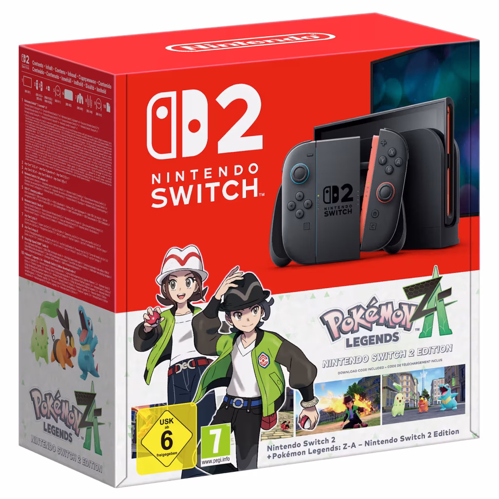 nintendo switch 2 con pokémon leggende z-a: ecco quanto conviene il nuovo bundle natalizio