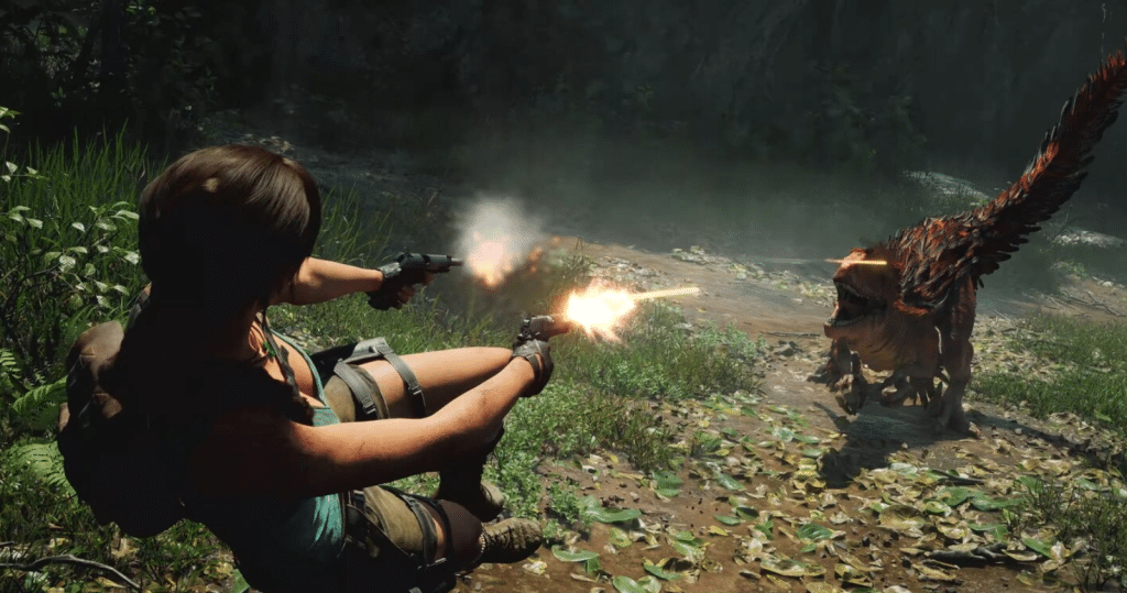 tomb raider — dinosauri realistici nel remake di legacy of atlantis