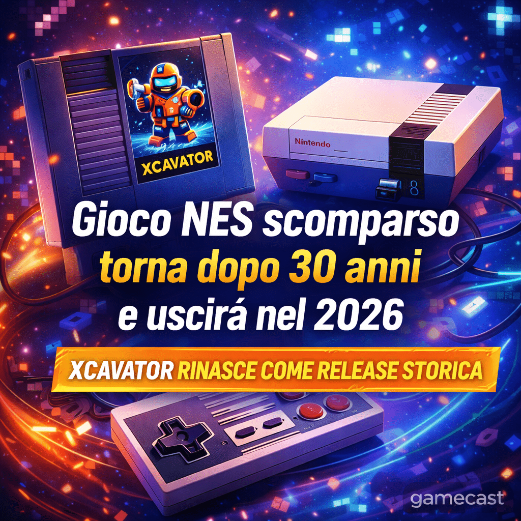 gioco nes scomparso torna dopo 30 anni e uscirà nel 2026