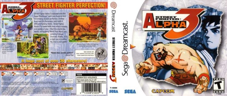 e se il miglior street fighter alpha fosse stato proprio su dreamcast