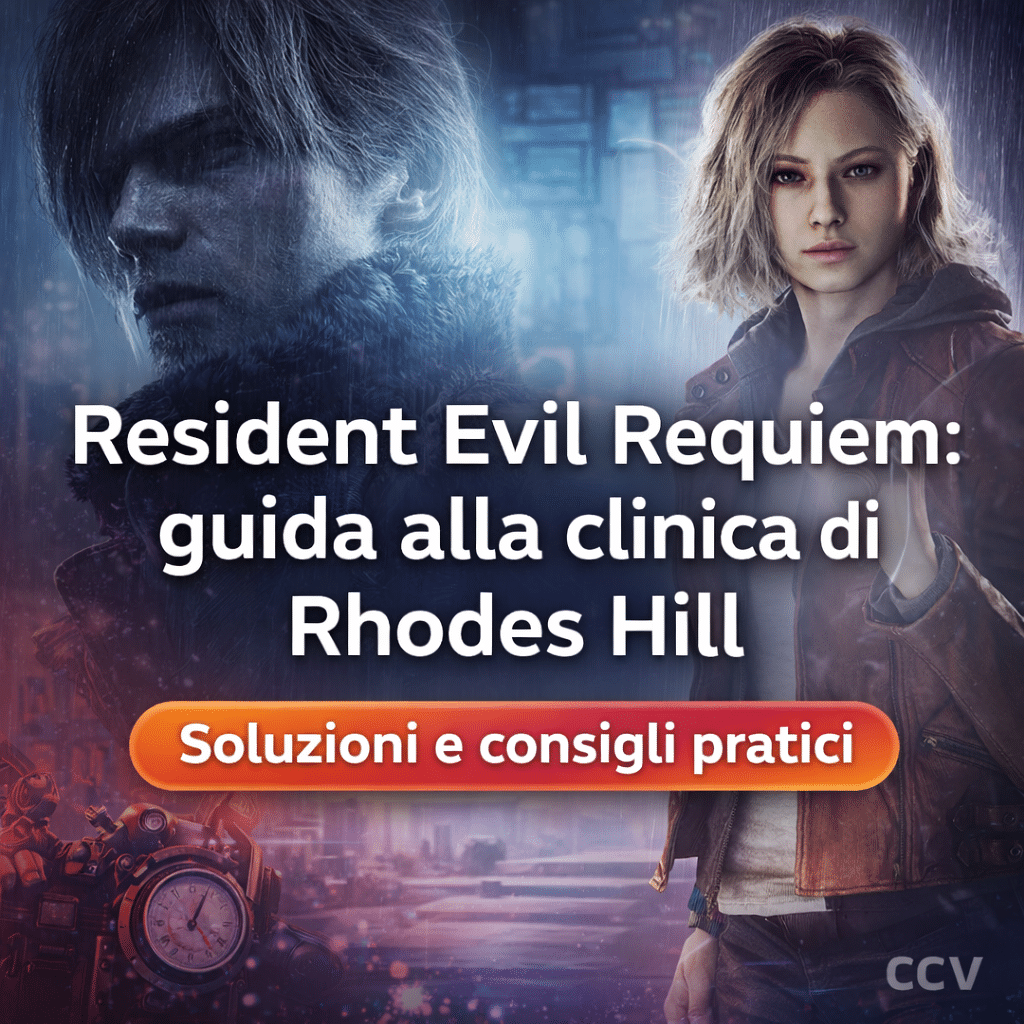 resident evil requiem guida alla clinica di rhodes hill