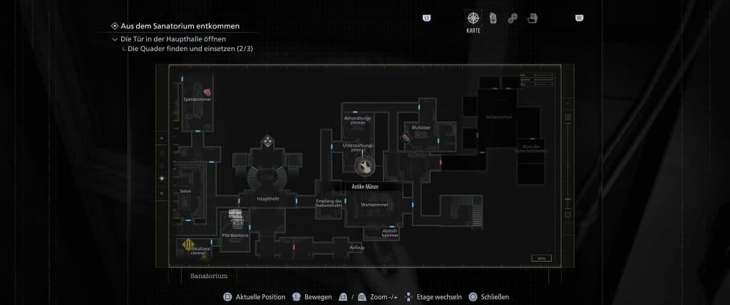 resident evil requiem: tutte le monete antiche nel sanatorio e dove trovarle