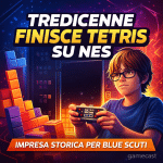 Blue Scuti Tetris: il ragazzo che ha portato il classico NES al limite