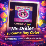 Mr. Driller su Game Boy Color: scavare non è mai stato così stressante