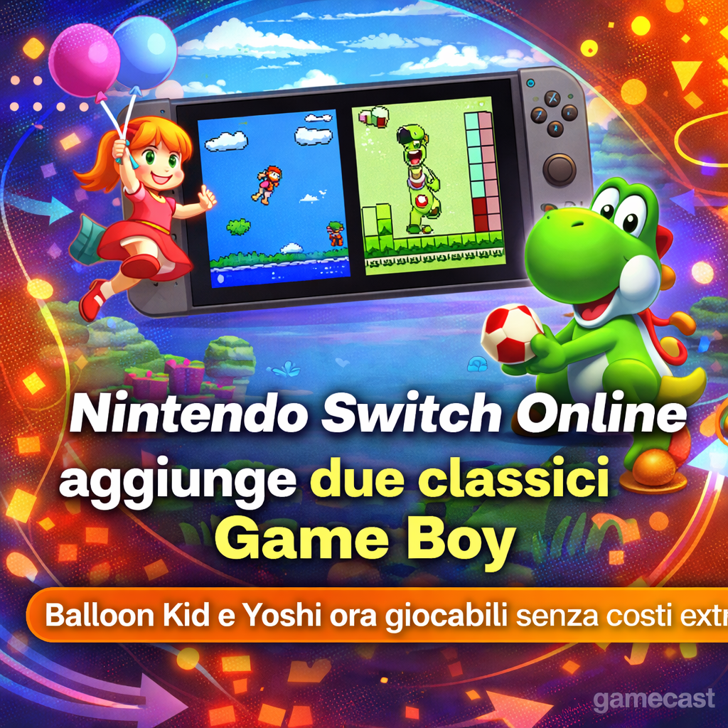 Nintendo Switch Online aggiunge due classici Game Boy: li puoi giocare da ora senza costi extra