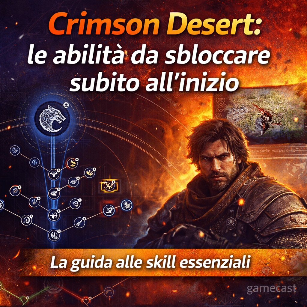 crimson desert le abilità da sbloccare subito all'inizio