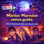Maniac Mansion senza guida: 831 ci hanno provato, 2 ce l’hanno fatta