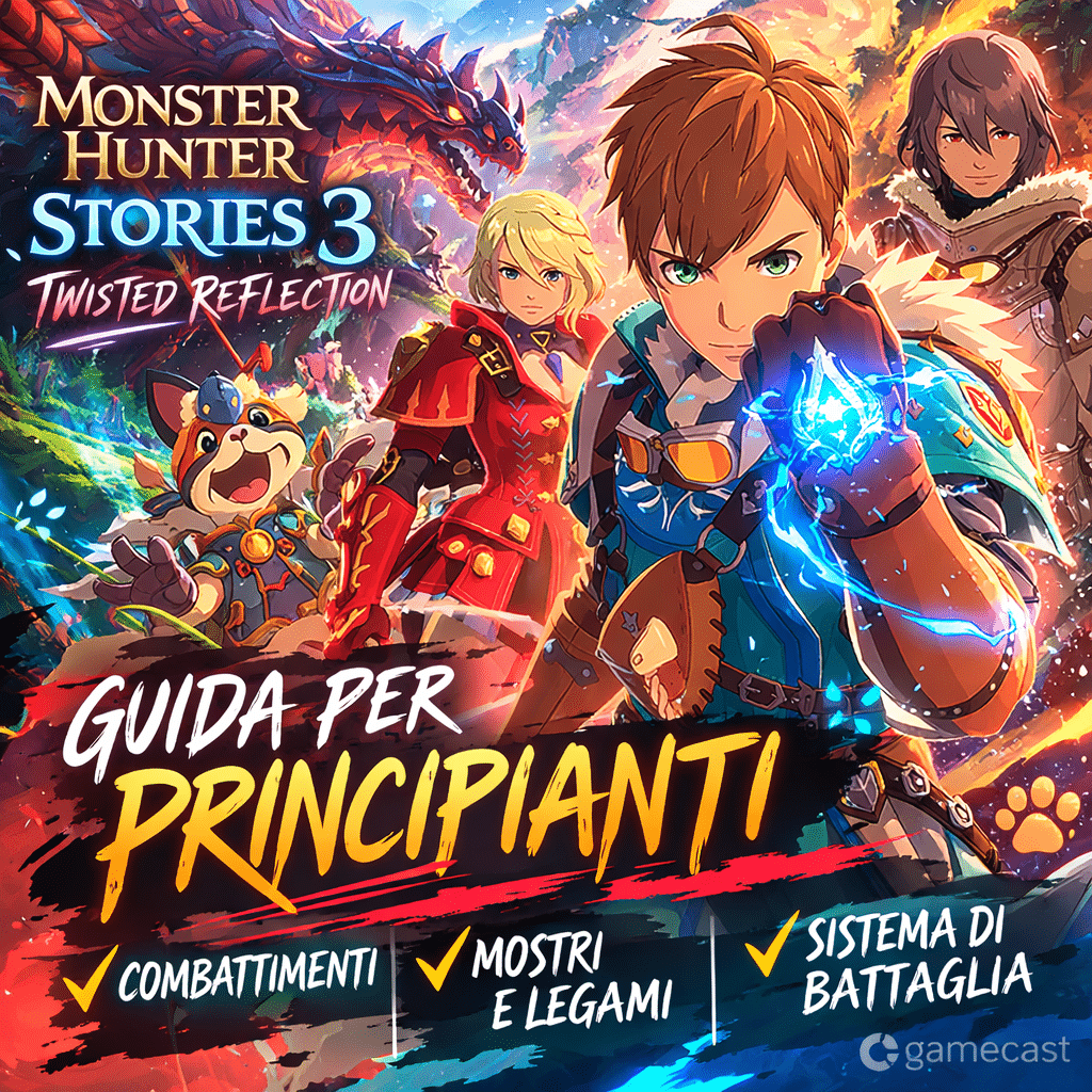 monster hunter stories 3 twisted reflection, guida per principianti