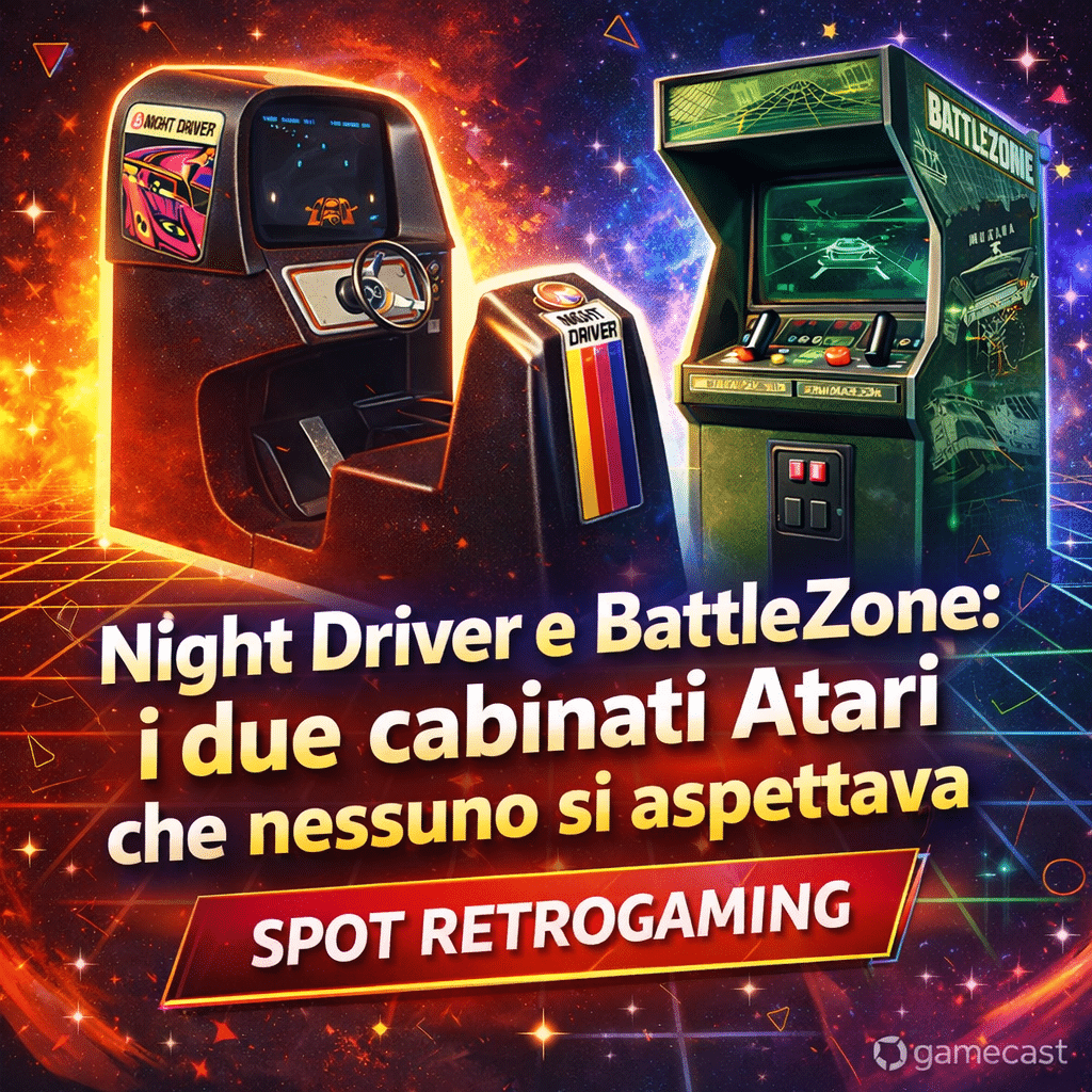 Night Driver e BattleZone: i due cabinati Atari che nessuno si aspettava