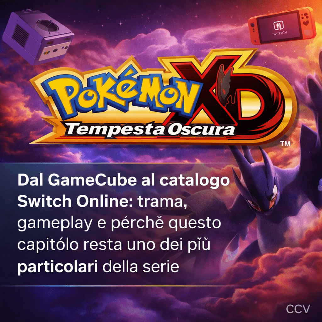 Pokémon XD: Tempesta Oscura, storia e gameplay del classico GameCube tornato su Switch Online