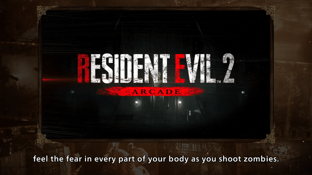 resident evil 2 arcade — zombie e ambienti della stazione di polizia di raccoon city