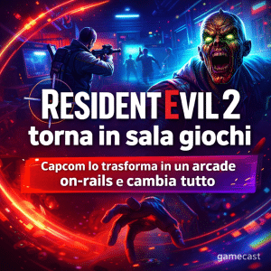 resident evil 2 torna in sala giochi: capcom annuncia il cabinet arcade con bandai namco