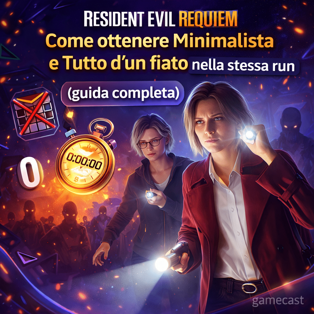 resident evil requiem trofei minimalista e tutto d'un fiato guida alla seconda run
