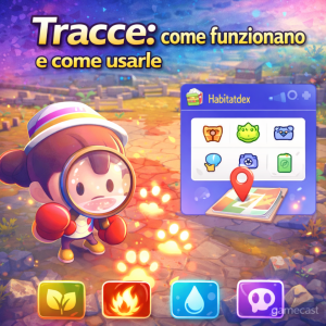 tracce dei pokémon in pokopia come funzionano e come usarle per trovare nuovi pokémon