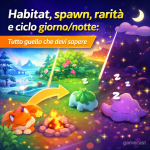 Pokémon Pokopia: come funzionano gli habitat e i Pokémon rari
