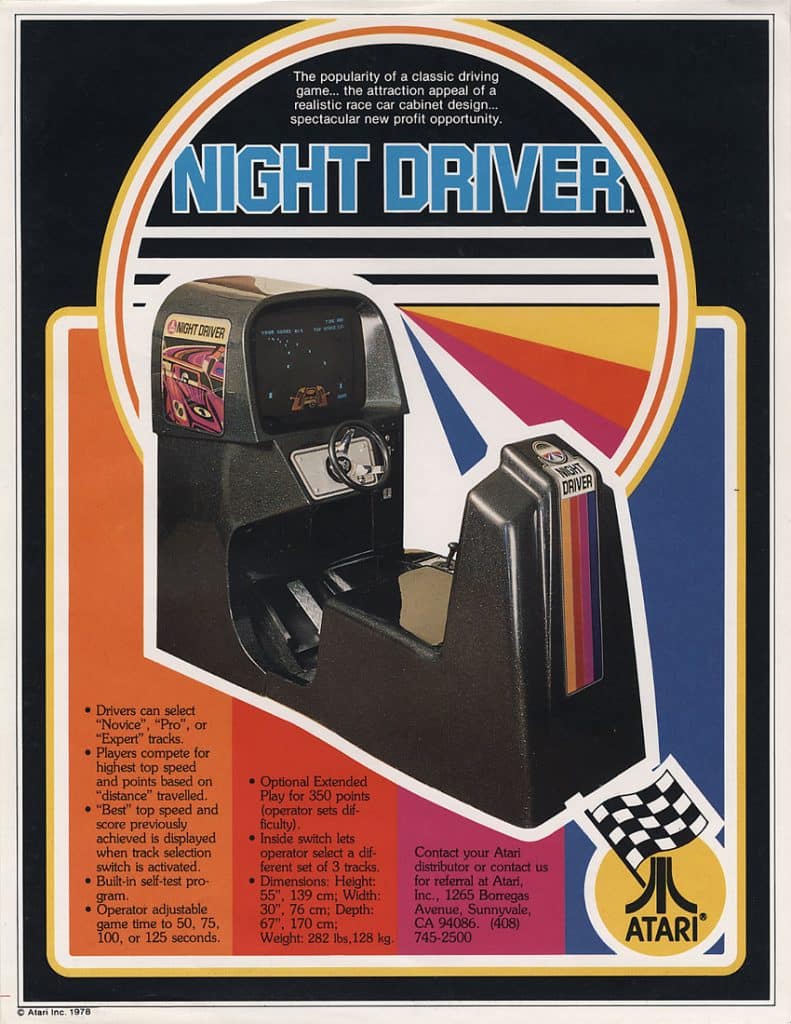 night driver e battlezone: i due cabinati atari che nessuno si aspettava