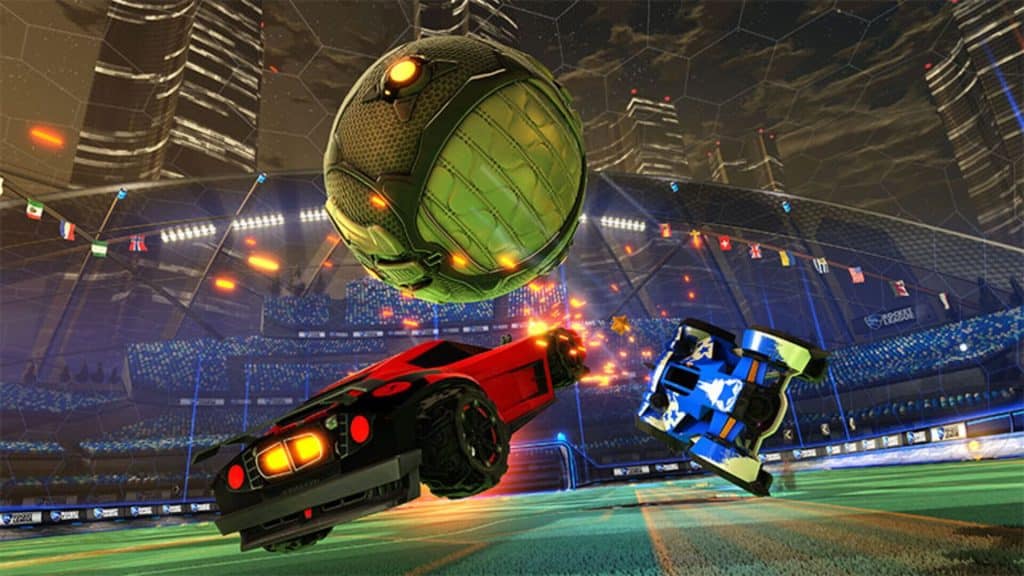 rocket league menu e ricompense dei codici
