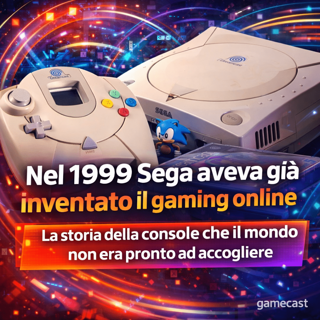 Sega Dreamcast: quando una console cambiò per sempre il gioco online su console