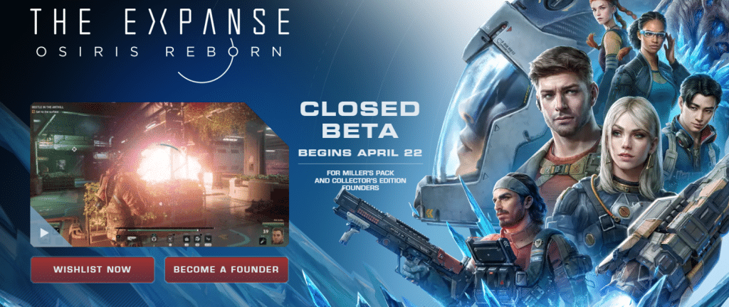 the expanse osiris reborn: data di uscita, beta e guida ai compagni