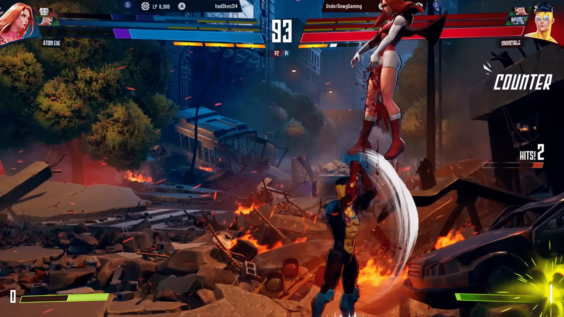 invincible vs screenshot gameplay