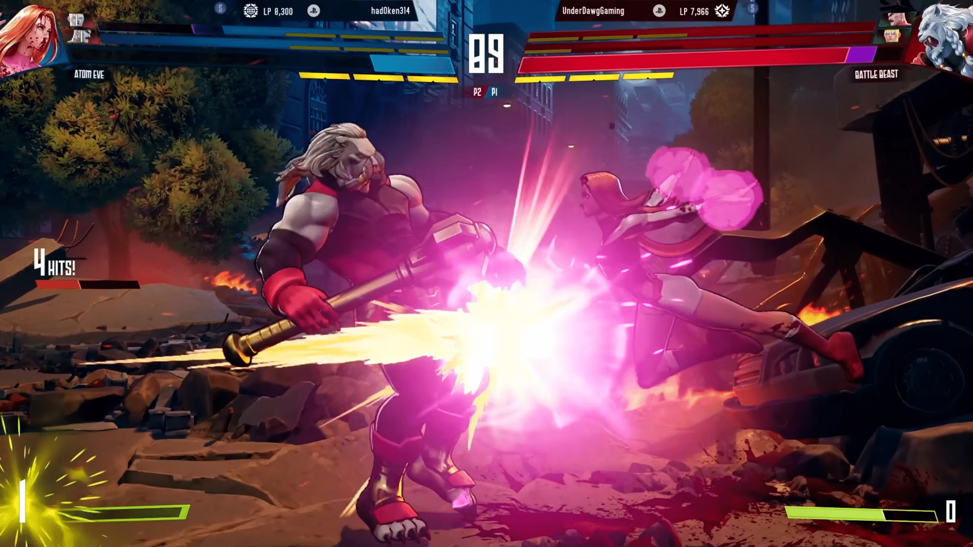 invincible vs screenshot gameplay