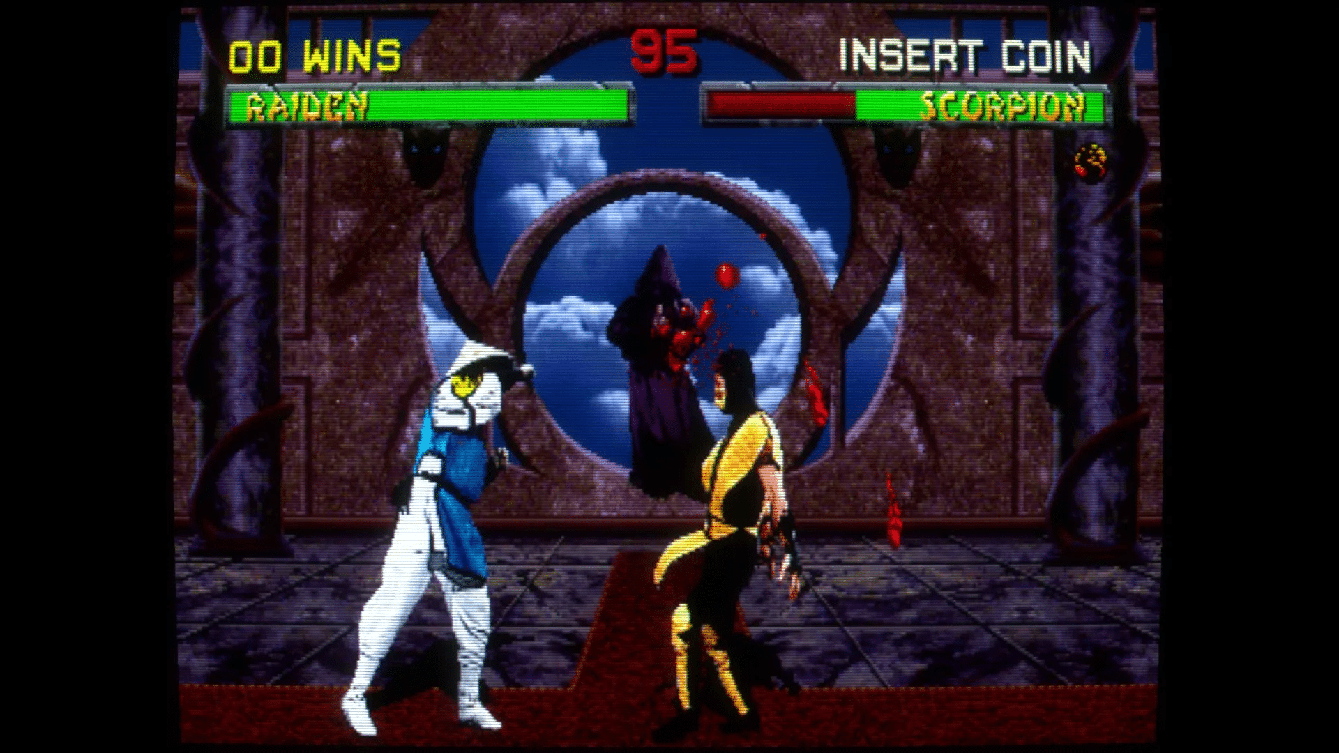 immagine storica della saga mortal kombat, a scopo illustrativo