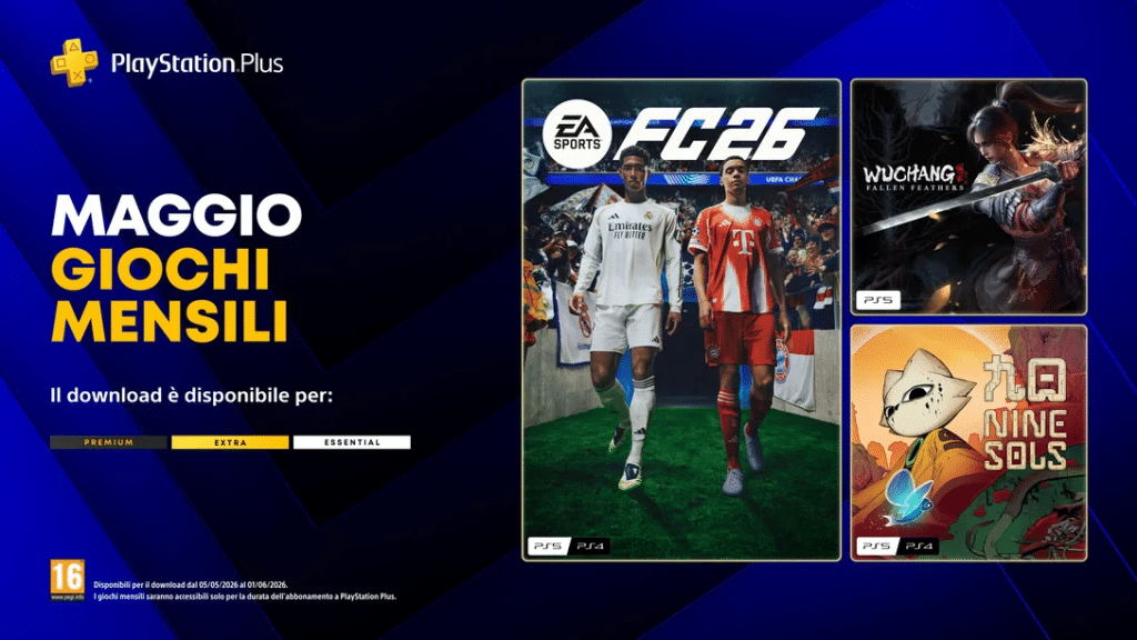 playstation plus maggio 2026: quando saranno disponibili i giochi