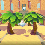 Pokopia, un giocatore ricrea Gerudo Town di Zelda nel deserto di Palette Town