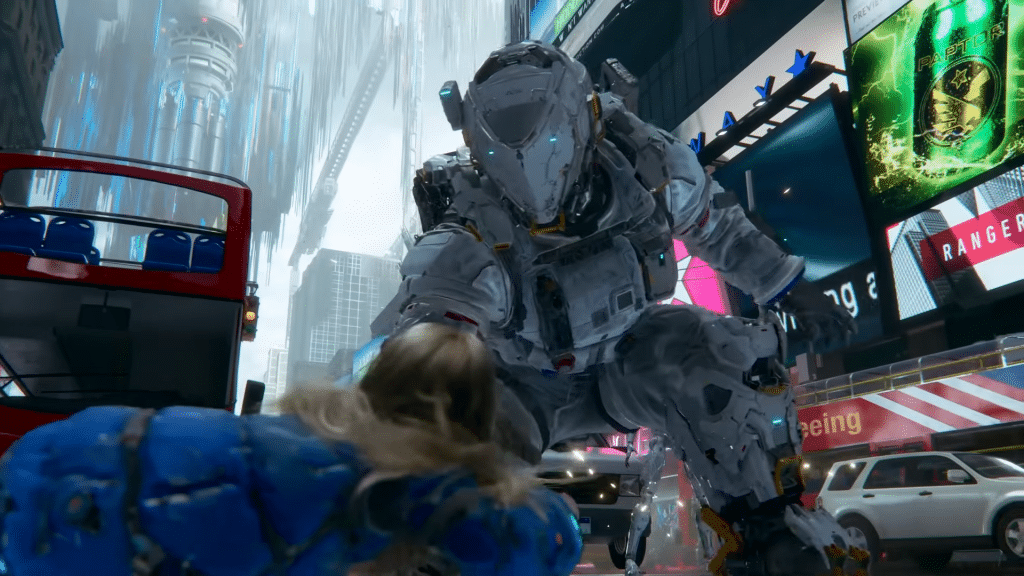 pragmata screenshot gameplay