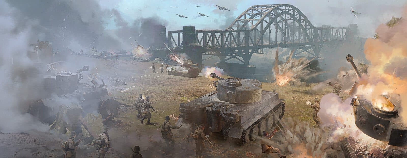 sudden strike 5 — hero banner (steam)