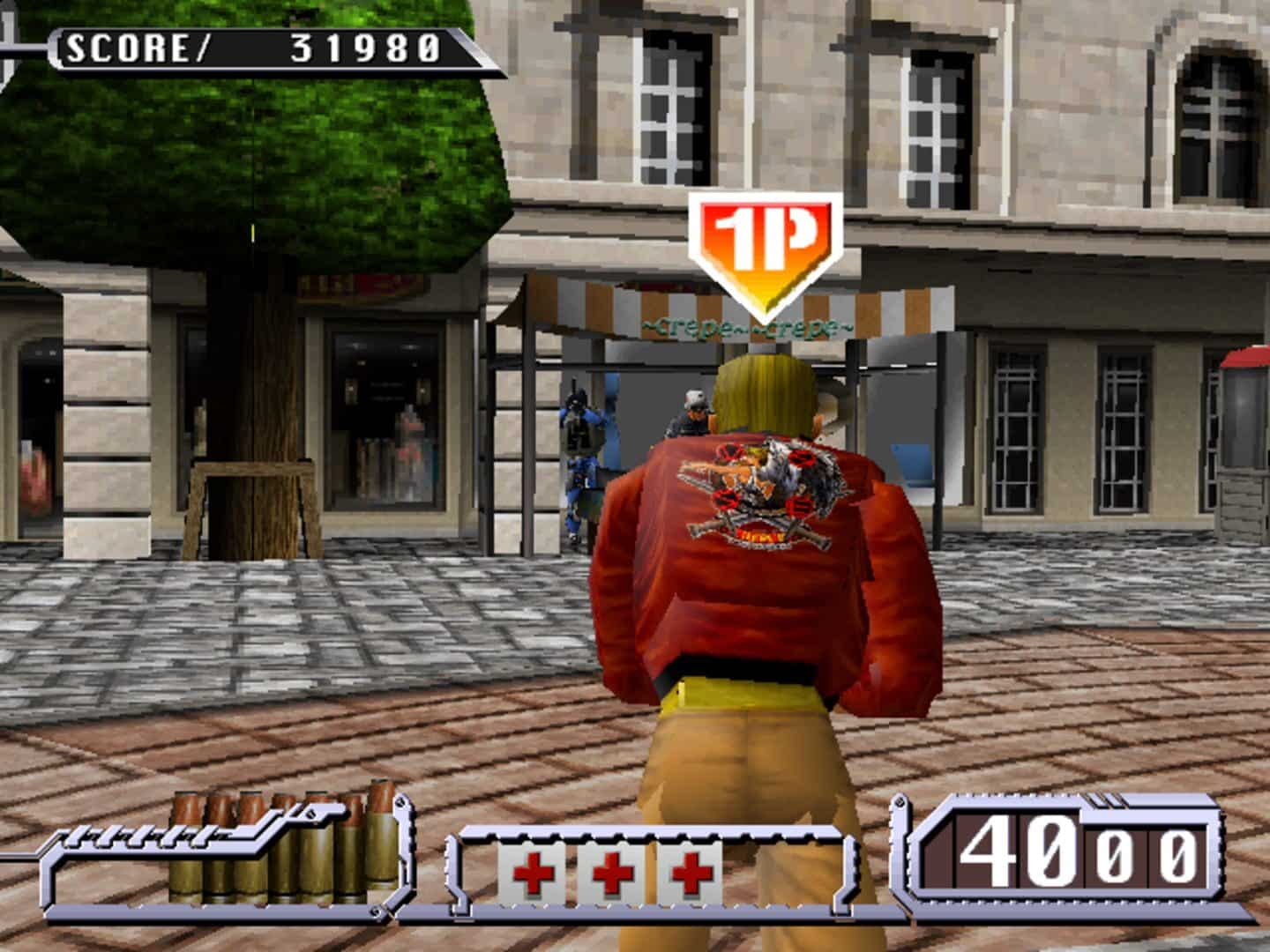 time crisis — la sala giochi diventò una scena d’azione a due