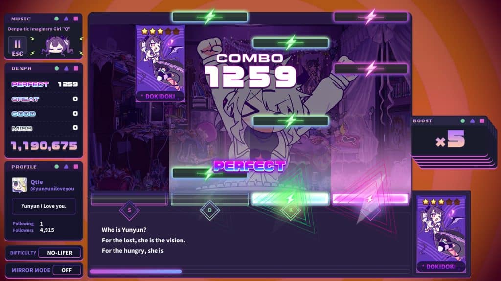 screenshot - yunyun syndrome!?: rhythm psychosis
