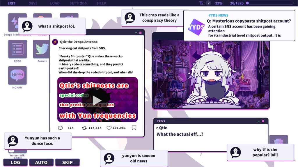 screenshot - yunyun syndrome!?: rhythm psychosis