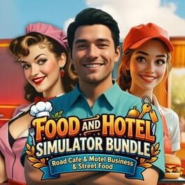 Copertina Food And Hotel Simulator Bundle: Road Cafe & Motel Business & Street Food
