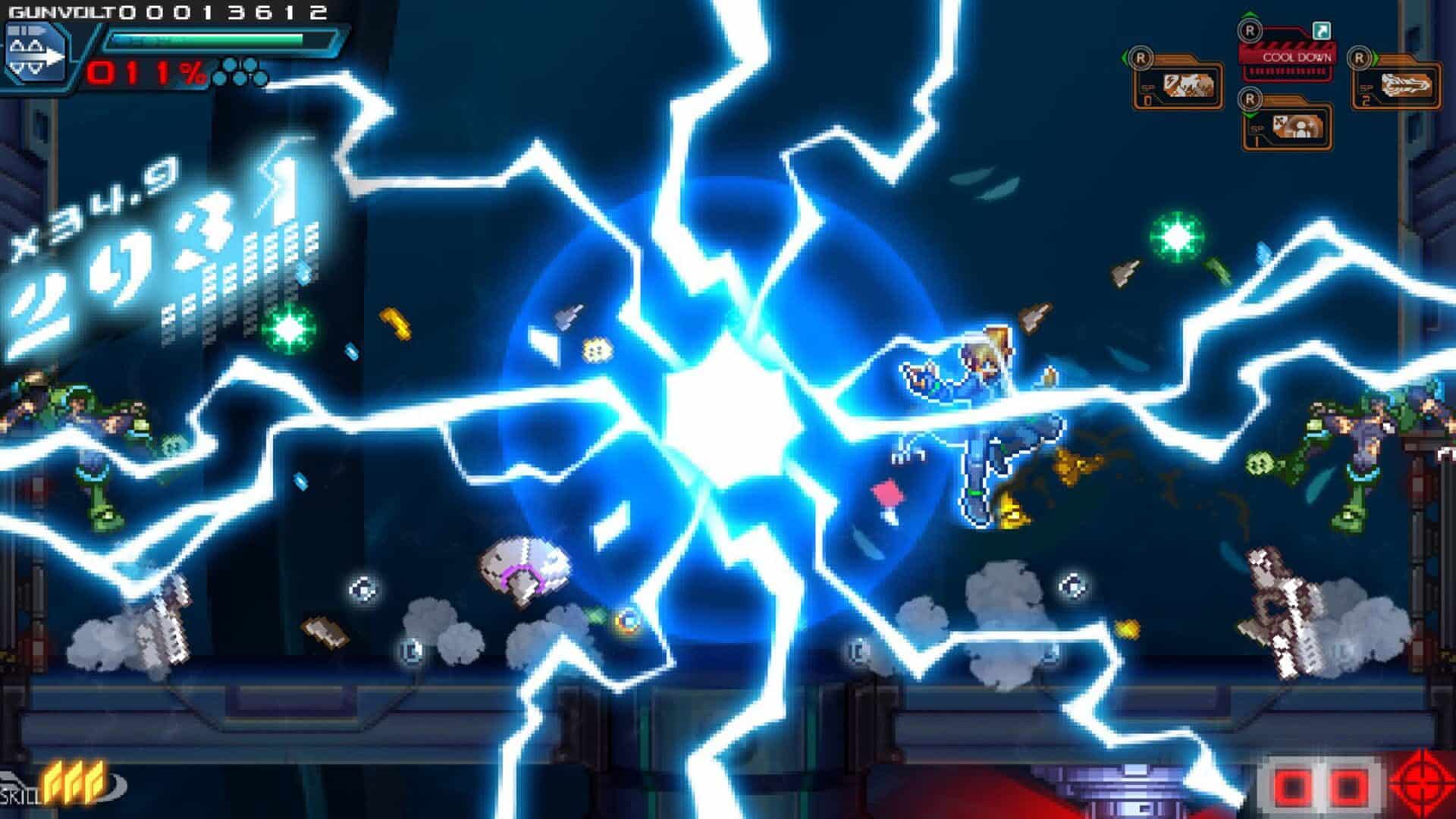 azure striker gunvolt trilogy enhanced arriva su switch 2