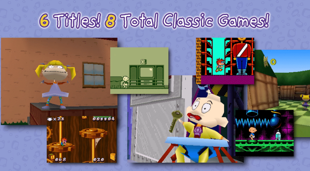 classic rugrats games return in retro rewind collection