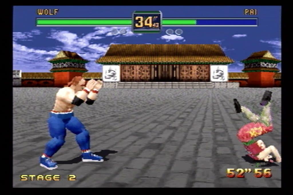 fighters megamix (1996 · saturn) - fighters megamix, il saturn trasformato in un museo arcade sega