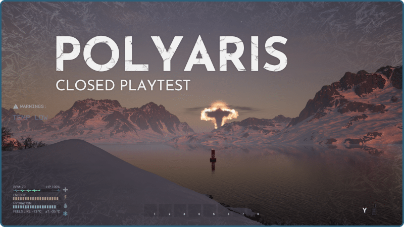 polyaris - magicpie games - single-player, first-person survival game set in the arctic, inspired by the long dark and the thing