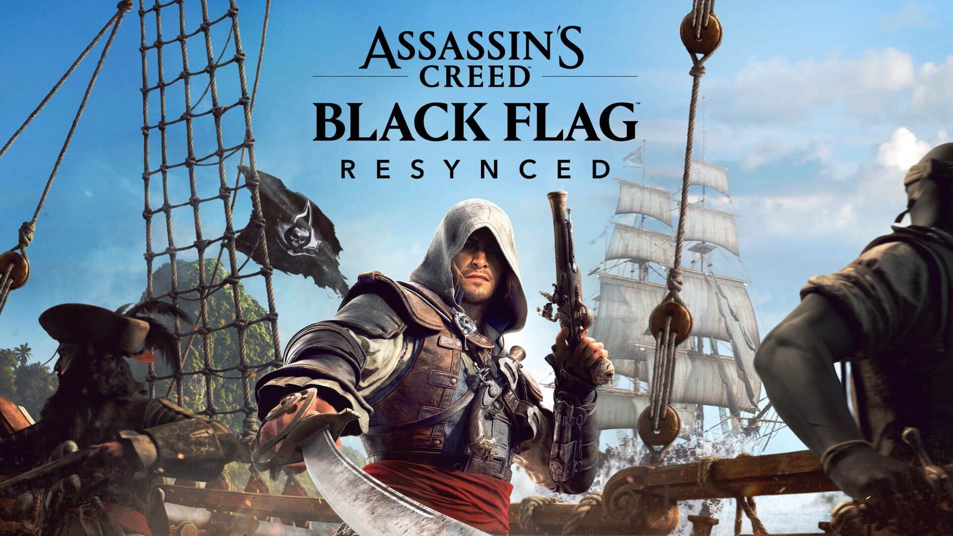 assassin's creed black flag resynced, edward kenway torna con un remake che vuole essere più di un restauro