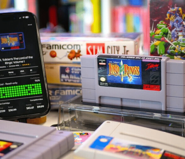 Retrace app SNES: cartucce autentiche con SN Operator