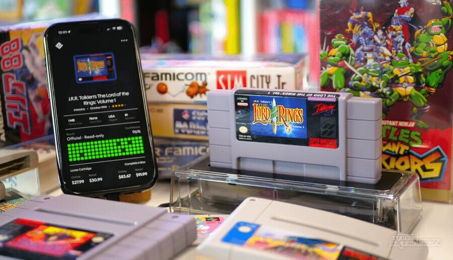Retrace app SNES: cartucce autentiche con SN Operator