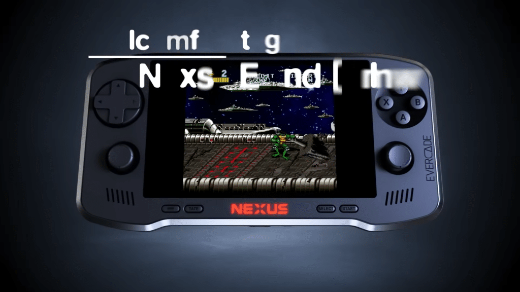 here's the evercade nexus in the flesh