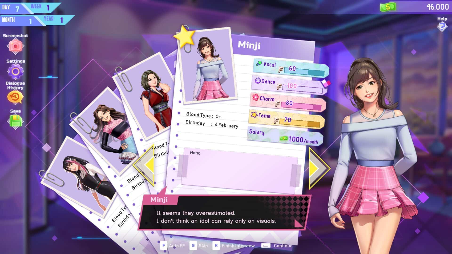 k-pop idol stories: gestione, debutto e girl group su ps5