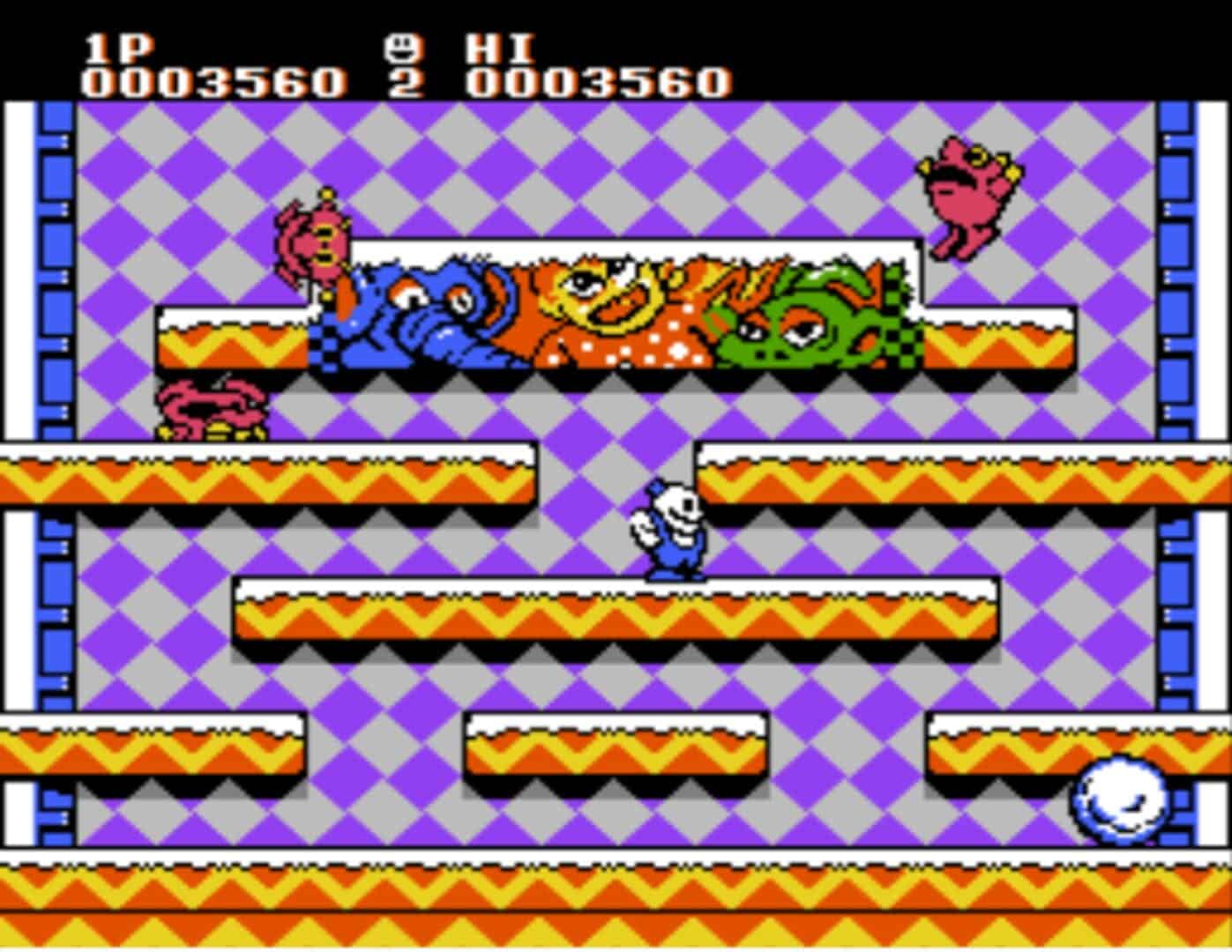 snow bros, la storia del classico arcade toaplan che trasformò la neve in design