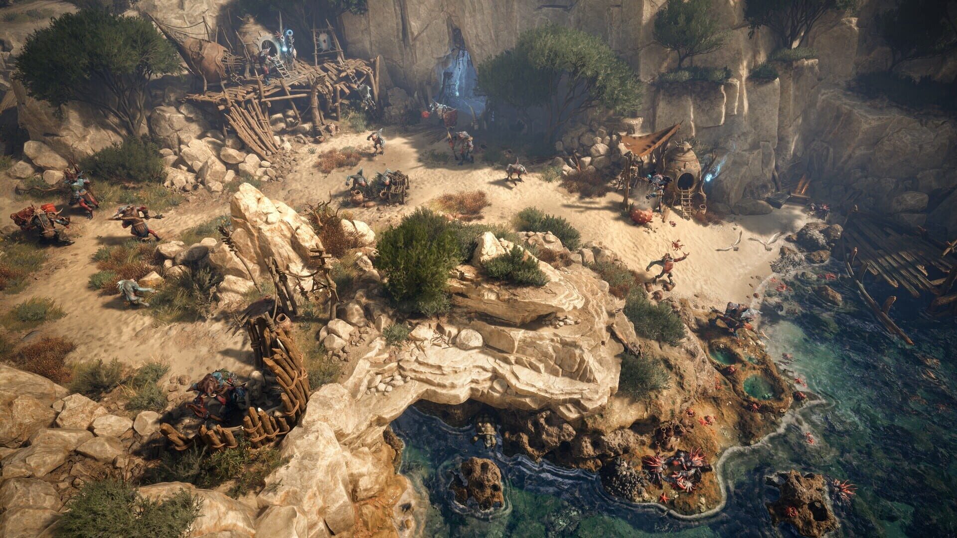 titan quest ii chapter 4: le wild lands portano nemesis al centro dello scontro
