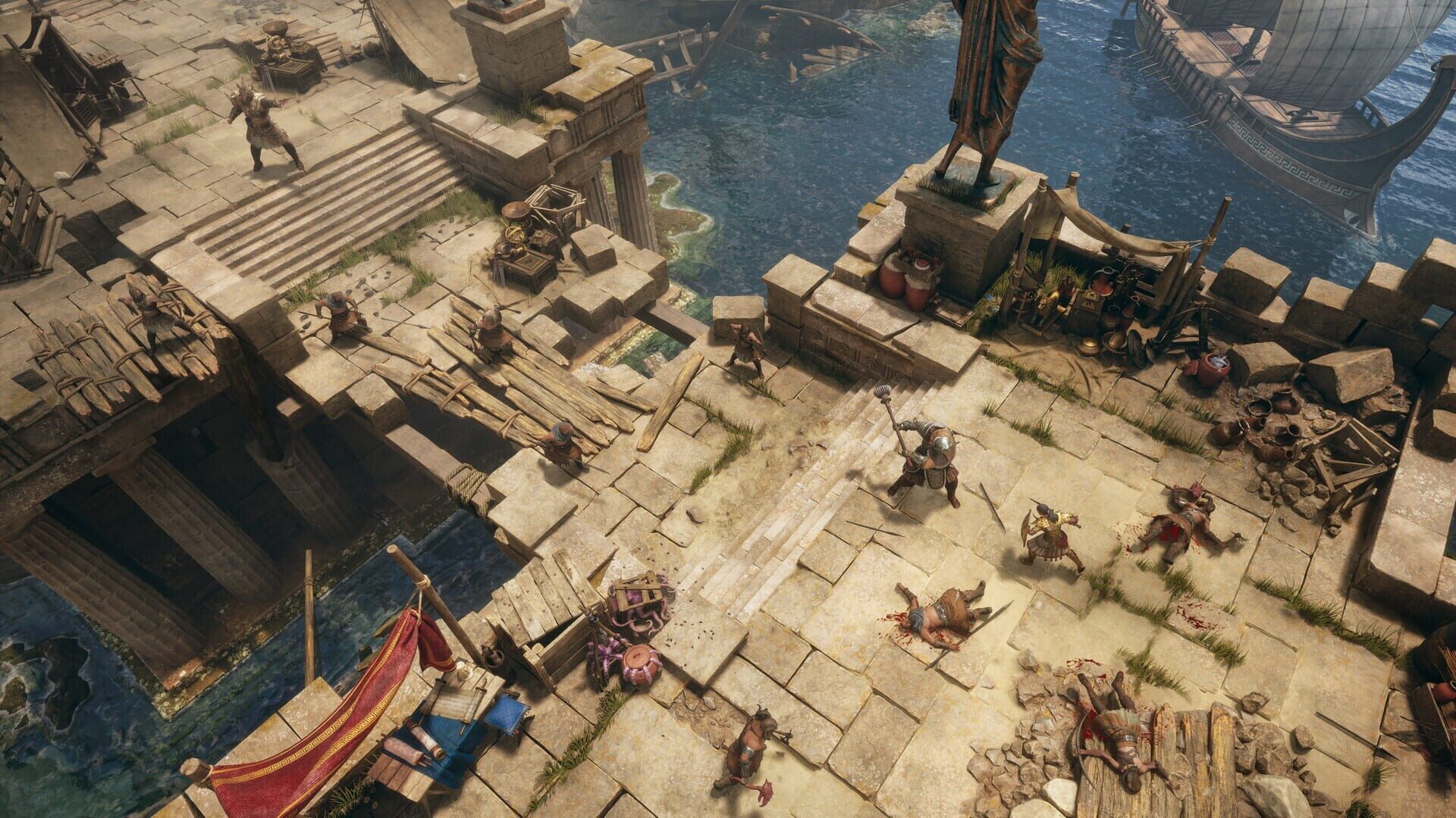 titan quest ii chapter 4: le wild lands portano nemesis al centro dello scontro