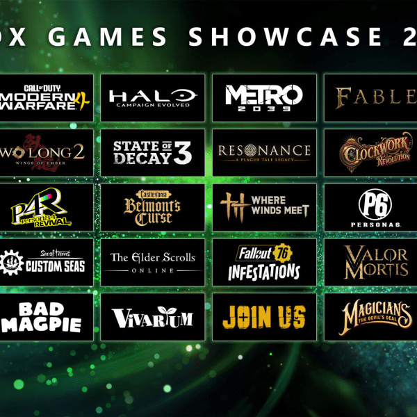 Xbox Games Showcase 2026: tutti i giochi annunciati in ordine alfabetico